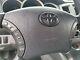 Matte Black Steering Wheel Emblem ABS Cover Overlay T Toy Yota JDMFV
