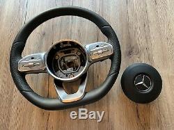 Mercedes A C E CLS G W177 W205 W213 W238 W257 OEM AMG Steering Wheel DISTRONIC