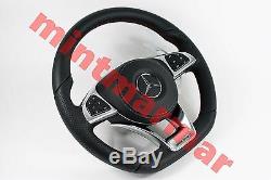 Mercedes Benz C A B Cla Cls V Class W205 Amg Mlf Brabus Paddles Steering Wheel