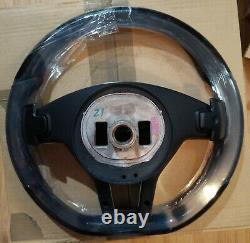 Mercedes-Benz Genuine SL Class 2013+ R231 Black Ash Wood Steering Wheel OEM New