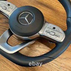 Mercedes Benz Steering Wheel A C E CLS G W177 W205 W213 W238 W257 AMG black