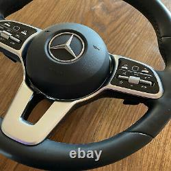 Mercedes Benz Steering Wheel A C E CLS G W213 W238 W257 W205 W177 W247 Black