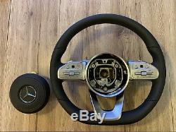 Mercedes C E CLS G S W205 W213 W222 W238 W257 W464 OEM AMG Pack Steering Wheel