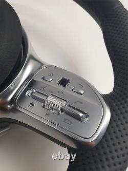 Mercedes W205 15-19 AMG Steering wheel NEW Hard Leather +Adapter A0008601600