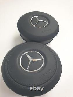 Mercedes W205 15-19 AMG Steering wheel NEW Hard Leather +Adapter A0008601600
