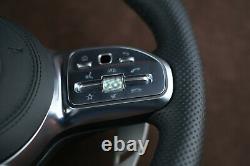 Mercedes W464 W222 C217 AMG heated steering wheel + leather airbag G, S class