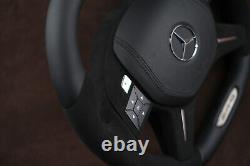 Mercedes custom Steering Wheel W463 W166 X166 GL ML G Flat top bottom AMG paddle