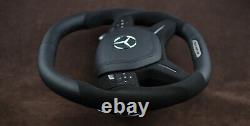 Mercedes custom Steering Wheel W463 W166 X166 GL ML G Flat top bottom AMG paddle