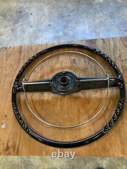 Mercury 49 50 1949 1950 Steering Wheel with Horn Ring and Center Cover