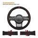 Mesh Black Alcantara Car Steering Wheel Cover for Toyota Yaris GR 2020-2022