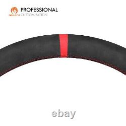 Mesh Black Alcantara Car Steering Wheel Cover for Toyota Yaris GR 2020-2022