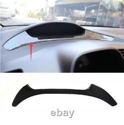Middle control Speedometer strip trim ABS carbon fiber For Honda Civic 8th 06-11