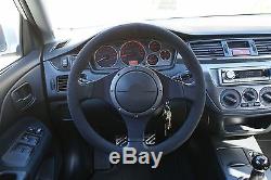 Mitsubishi Evo 8/9 Alcantara Steering Wheel Cover