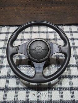Mitsubishi Lancer Evolution 7 8 9 Evo Steering CT9A Wheel MOMO Alcantara Cover