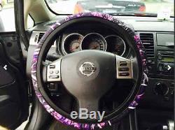 Moonshine Camo Muddy Girl Pink Camouflage Steering Wheel Cover Car/Truck/Auto