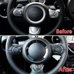 Multifunction Cruise Steering Wheel Switch Button Trim Cover For MINI Cooper