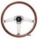 NARDI Italy Steering Wheel Classic 367mm Wood Polished Spokes 5049.36.3000