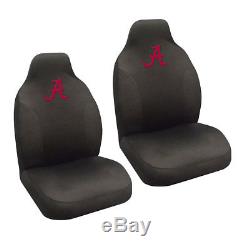 NCAA Alabama Crimson Tide Car Truck Seat Covers Floor Mats Steering Wheel Cover