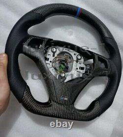NEW Carbon Fiber Steering Wheel For BMW E90 E91 E92 E87 E82 support inst paddle