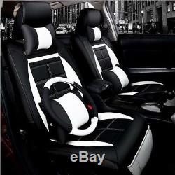 NEW PU Leather Car Seat Cushion 11pcs / set For All Car + steering wheel cover