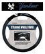 NEW YORK YANKEES MESH SUEDE CAR STEERING WHEEL COVER MLB BASEBALL