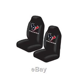 NFL Houston Texans Car Truck Seat Covers Floor Mats Steering Wheel Cover