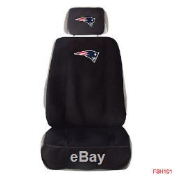 NFL New England Patriots Car Truck Seat Covers Steering Wheel Cover Floor Mats