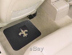 NFL New Orleans Saints Car Truck Seat Covers Floor Mats & Steering Wheel Cover