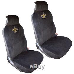 NFL New Orleans Saints Car Truck Seat Covers Steering Wheel Cover & Floor Mats