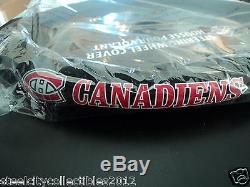 NHL Hockey Montreal Canadiens HABS Fan Grip Steering Wheel Cover Brand New