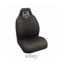 NHL Los Angeles LA Kings Car Truck Seat Covers Floor Mats Steering Wheel Cover