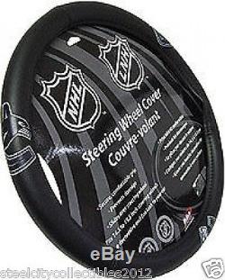 NHL Vancouver Canucks Steering Wheel Cover Brand New