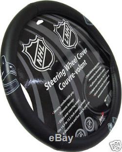NIP Vancouver Canucks Steering Wheel Cover NHL Hockey
