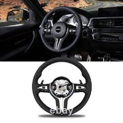 Nappa Leather Steering Wheel + Trim for BMW M1 M2 M3 M4 M5 M6 M7 X5