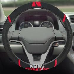 Nebraska Huskers Embroidered Steering Wheel Cover