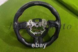 NewCarbonFiber+LED Steering Wheel+Cover for Toyota 86GT GR/Subaru BRZ/Scion FR-S
