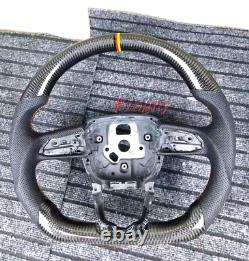 New Carbon Fiber Steering Wheel Skeleton for Audi S5 Q3 Q5 Q7 Q8 SQ5 SQ7 SQ8