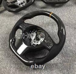 New Carbon Fiber Steering Wheel for BMW E46 M3+ Cover (No paddle holes) 2001-06