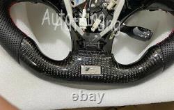 New Carbon Fiber Steering Wheel for Lexus IS200 250 300 350 IS/RCF + Cover 2008+