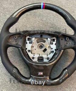 New Carbon Fiber Steering Wheel skeleton+Cover for BMW F10 F11 F01 F03No paddle