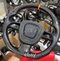 New Carbon Fiber steering wheel Frame For Audi A3 A4 A5 A6 S4 S5 S6 S8 Q5 RS4/5