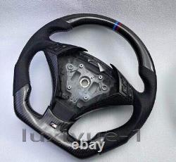 New Carbon Fiber steering wheel+cover for BMW M5 M6 E60 520i 528xi E61 04-07
