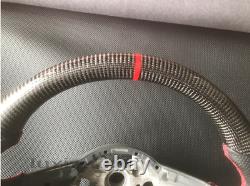 New Carbon Fiber steering wheel for Volkswagen GOLF 7 R/GTI GLI MK7 15-17