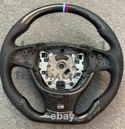 New Carbon Steering Wheel For BMW F30 F10 520i 528i 320i 316i 11+without paddle