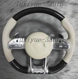 New Carbon fiber Steering wheel assembly for Mercedes-Benz A/B/C/E/S/G Up to AMG