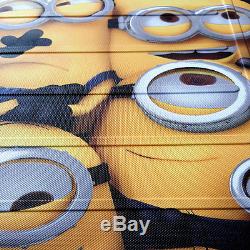 New Despicable Me Minions Car Seat Covers Floor Mat Steering Wheel Cover Set