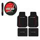 New Dodge Elite Racing Stripes Rubber Floormats and Steering Wheel Cover