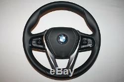 New Genuine BMW G30/G31 5'series STEERING WHEEL Black Leather Driving Assistant