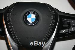 New Genuine BMW G30/G31 5'series STEERING WHEEL Black Leather Driving Assistant