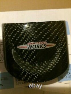 New Genuine Oem Mini Jcw Carbon Trim Cover For Sports Steering Wheel 32302147228